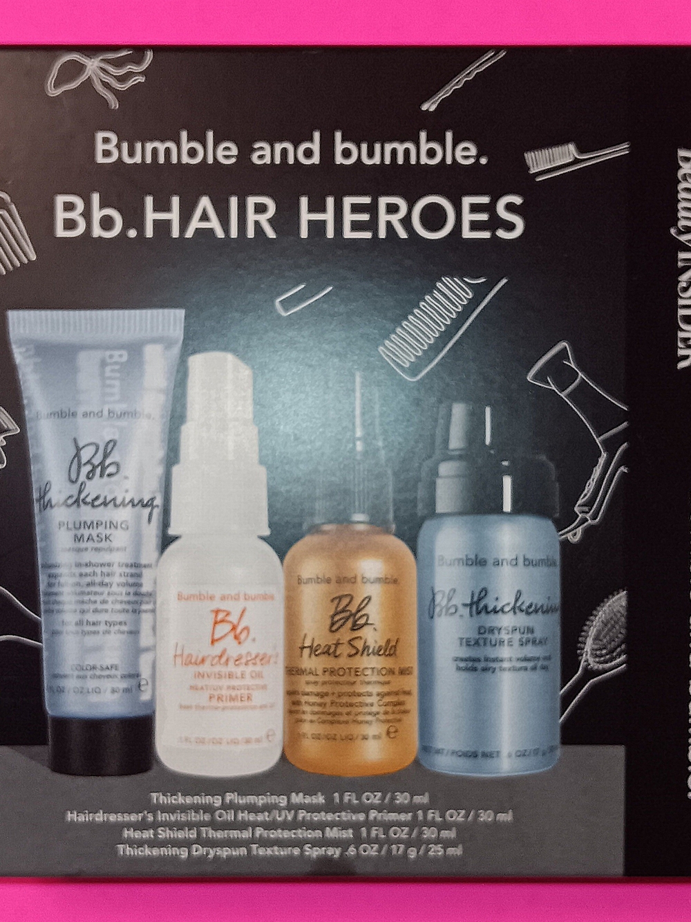 Bumble and bumble Hair Heroes Set — Blue, Gold, White